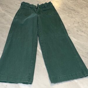 Kids' Stylish Green Jeans
